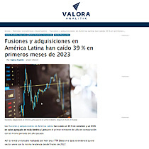 Fusiones y adquisiciones en Amrica Latina han cado 39 % en primeros meses de 2023